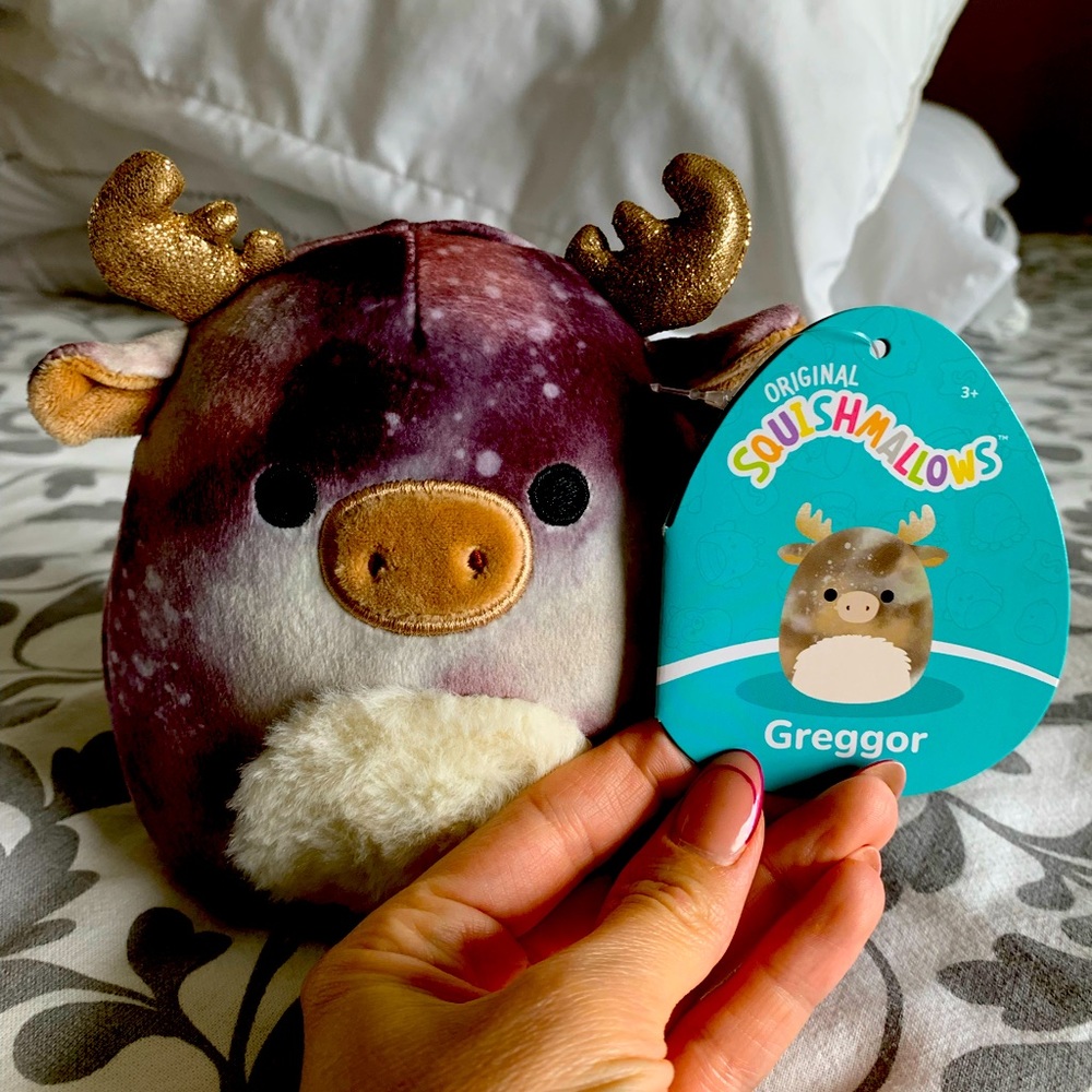 GREGGOR Squishmallow - 5 inch Moose 🫎 ~ Wildlife Squad - Picture 1 of 2
